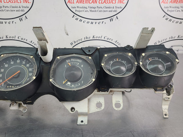1971-74 Dodge Charger Rally Pack Instrument Cluster Speedometer Gauge Assembly7