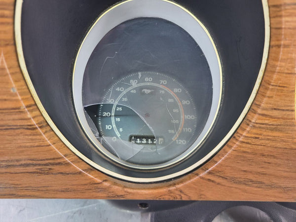 1969-70 Mustang Mach 1 Instrument Cluster w/ Bezel, FOR PARTS / REPAIR - OEM8