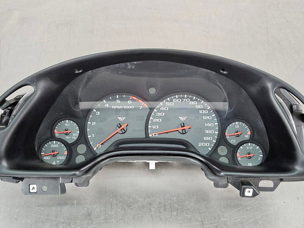 2000 C5 Corvette Instrument Cluster Speedometer Gauges, 217k Miles, UV6 - OEM7