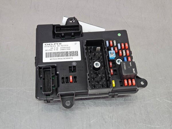 2007 C6 Corvette BCM Body Control Module Fuse Junction Box, #15916669 - OEM0