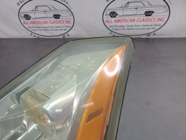 2004-09 Cadillac XLR Front Headlight Headlamp, Left LH Drivers Side - OEM3