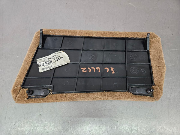 1997-04 C5 Corvette Fuse Box BCM Carpeted Cover Panel Door Lid, #10290671, Tan2