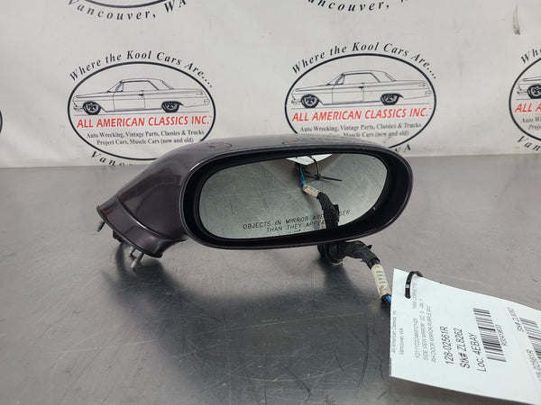 1997-04 C5 Corvette Right Passenger Side View Mirror Assembly, Purple, 95U - OEM0