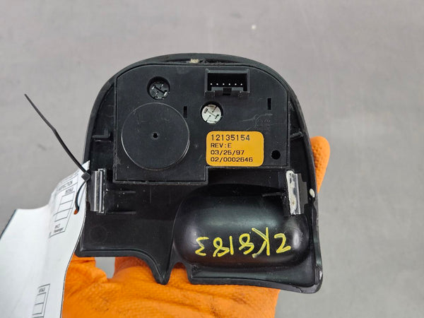 1997-04 C5 Corvette Traction Control Button Switch w/ Bezel, #12135154 - OEM3