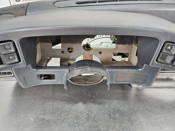 1987-89 Mustang Fox Body Front Dash Panel, Loaded w/ Trim, Glovebox, Gray - OEM12