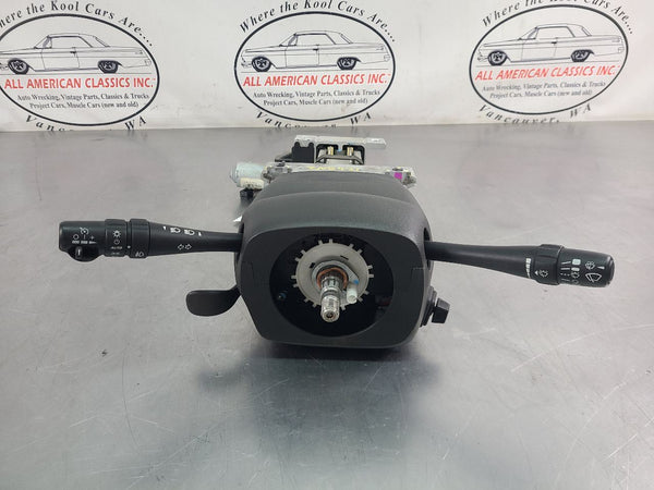 2006 C6 Corvette Telescopic Steering Column Assembly w/ Trim and Switches - OEM0