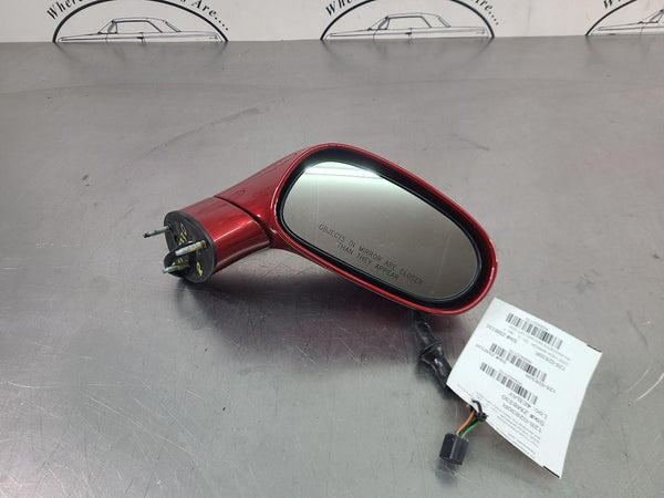 2005-09 C6 Corvette Right Passengers Side View Mirror, Magnetic Red - OEM0