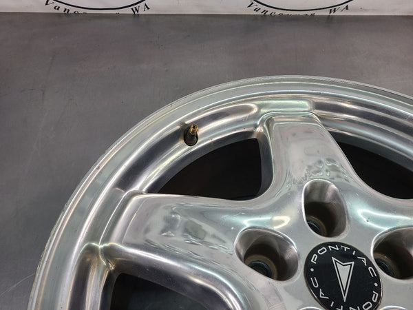 2001-02 Firebird Factory Speedline Aluminum Wheel, 17x9, Option QB6 - OEM8