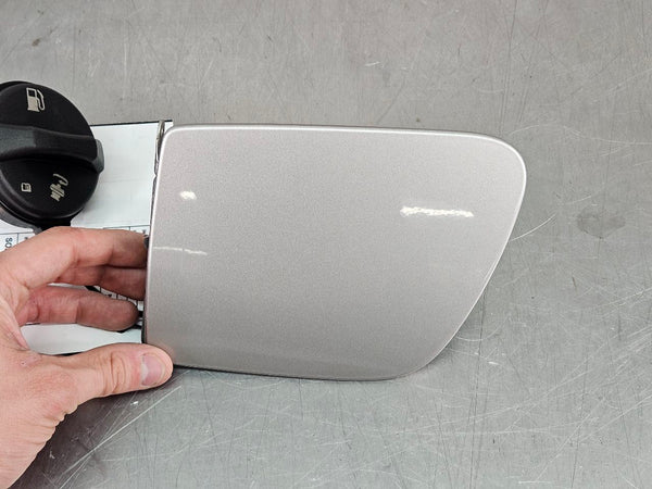 2005-13 C6 Corvette Exterior Fuel Filler Door, Tarnished Silver 67U - OEM3