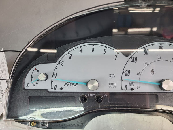 2002 Ford Thunderbird Instrument Cluster Assembly, Tested, MPH, 92k Miles - OEM2