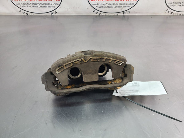 2005-13 C6 Corvette Left Drivers Side Front Brake Caliper w/ Bracket, Opt. JL90
