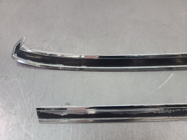 1969-70 Chevrolet Impala, Caprice Die Cast Chrome Quarter Belt Moulding Set2
