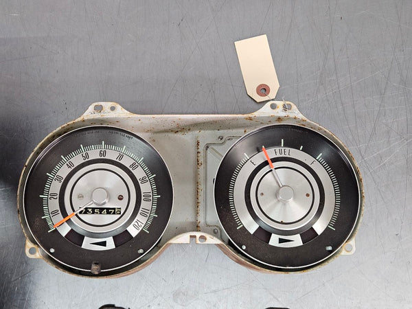 1968 Camaro 120MPH Speedometer Instrument Cluster Assembly w/ Bezel - OEM3