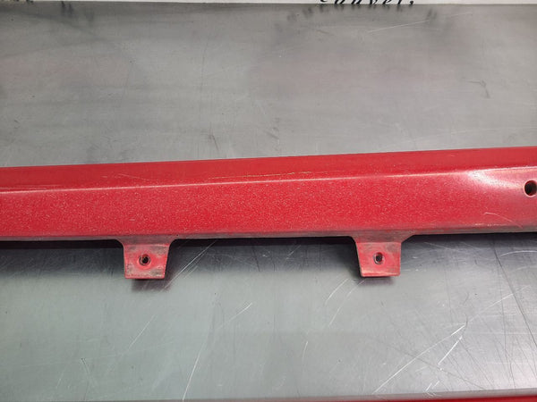2002 Firebird Trans Am WS6 Left and Right Lower Rocker Panel Moulding Pair, Red15