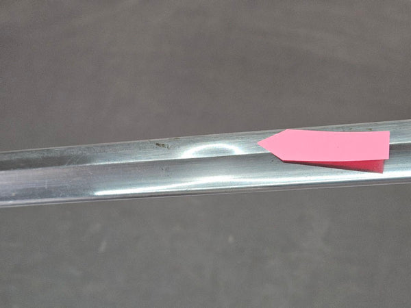 1971-75 Impala, Caprice Convertible Upper Windshield Moulding, Top Center - OEM6
