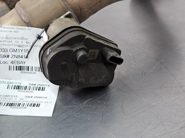 2015 C7 Corvette Straight Axleback Exhaust Set-Up w/ NPP Bi-Mode Valves - OEM8