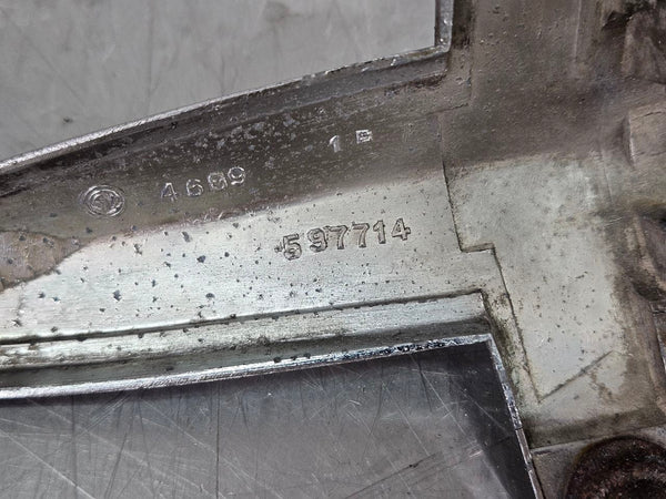 1938 Chevrolet Chrome Grille Emblem, GM P/N #597714 - OEM6