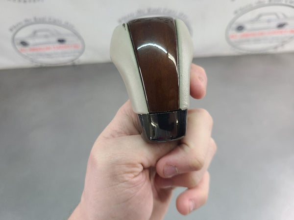 2004-09 Cadillac XLR Transmission Shifter Dark Woodgrain Knob - OEM4
