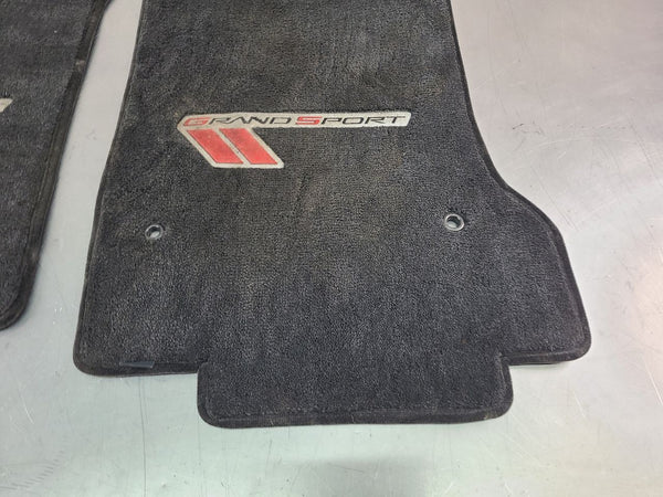 C6 Corvette Grand Sport Floor Mat Pair, Left / Right, LH/RH - OEM3