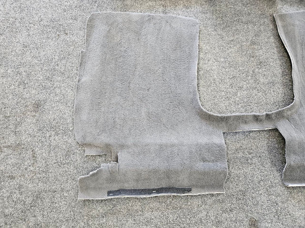 2005-13 C6 Corvette Interior Cabin Carpet Set, Footwell, Behind Seat, Black, OEM5
