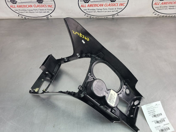 2005-13 C6 Corvette Front Center Console Radio Surround Dash Trim Bezel, Silver22