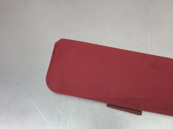 1988-94 GMC Chevy Truck Front Sun Visor Pair, Left and Right, Red - OEM7