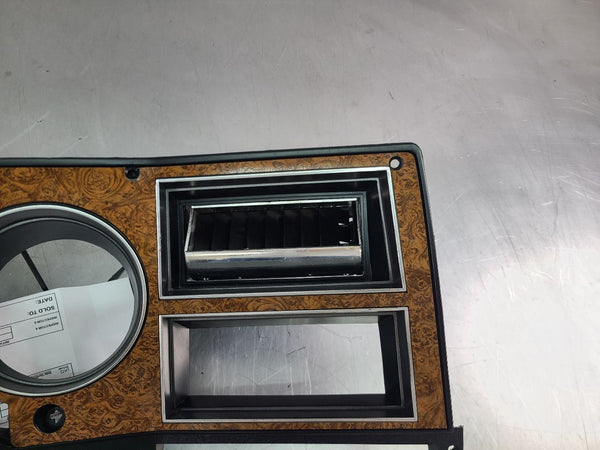 1981-87(91) Chevy Truck, Suburban Instrument Cluster Bezel Trim, Woodgrain5