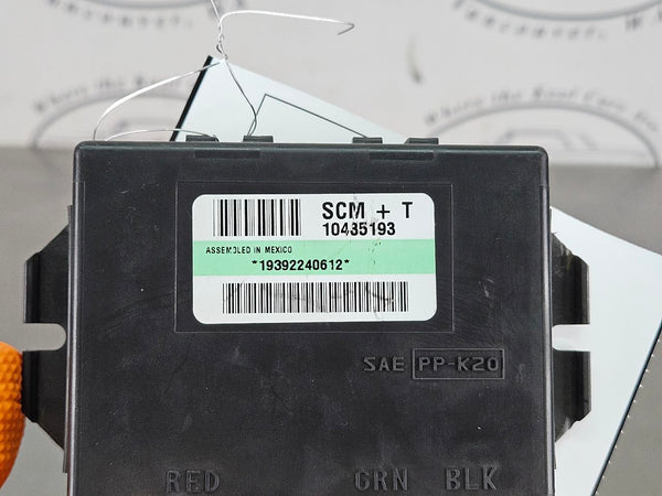 2000-04 C5 Corvette Seat Memory Module, Below LH Seat,  GM P/N #10435193 - OEM1