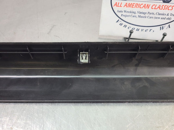 2004-09 Cadillac XLR Right Passenger Side Door Sill / Scuff Panel Trim, Black6