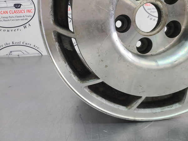 1984-85 C4 Corvette Factory Sawblade Wheel, 16x9.5, Rear Right Passenger RH3