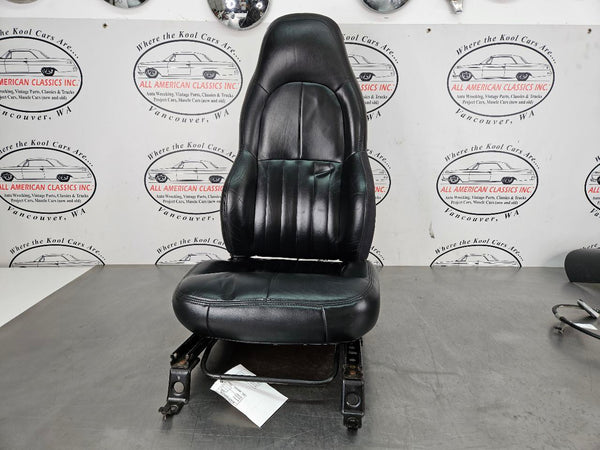 1997-04 C5 Corvette Front Seat, Passenger Side, Factory w/ Seat Track, Black 0