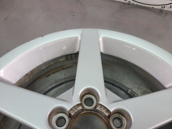 2005-07 C6 Corvette Factory 5 Spoke Wheel QG6, Silver, Front, 18x8.5 - OEM2