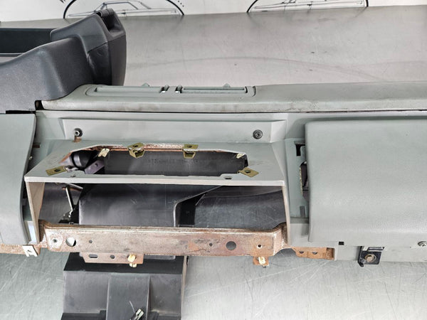 1987-89 Mustang Fox Body Front Dash Panel, Loaded w/ Trim, Glovebox, Gray - OEM16