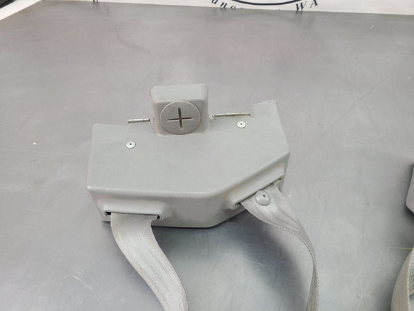 1995-98 Chevy Suburban Front Bucket Seat, Seat Belt Retractor Pair, Gray1