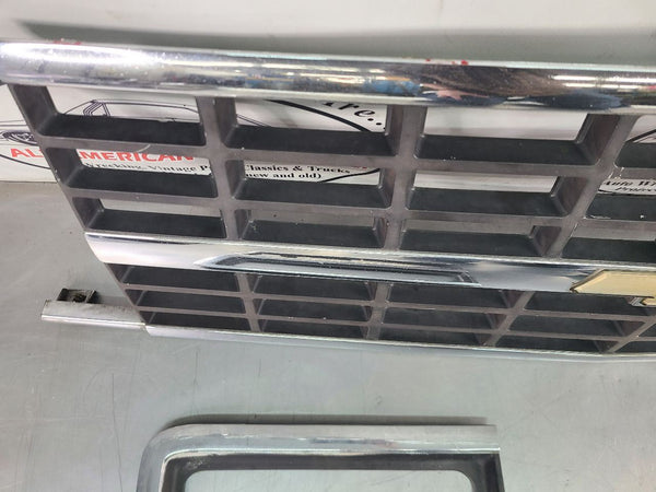 1989-91 Chevy Truck, Blazer, Suburban Front Grille w/ Dual Headlight Bezels 20