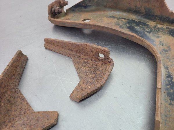 1968-69 GTO Front Bumper Brackets, Three Misc. Brackets, See Desc! - OEM6