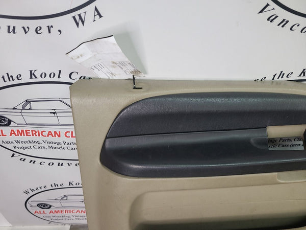 2006 Ford F-250 F-350 Front and Rear Power Door Trim Panel, Set of 6, Tan - OEM1