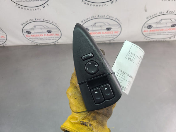 2005-13 C6 Corvette Driver Left Side Door Master Control Switch Assembly - OEM0