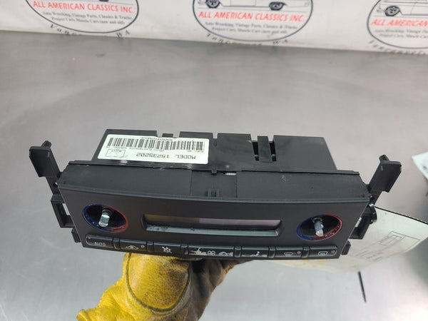 05-13 C6 Corvette AC Temperature Automatic Climate Control Switch Panel 152352027