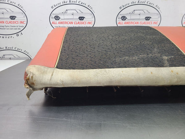 1955-57 Chevrolet 2 Door Hardtop Rear Seat Lower Cushion - Nice Core!17