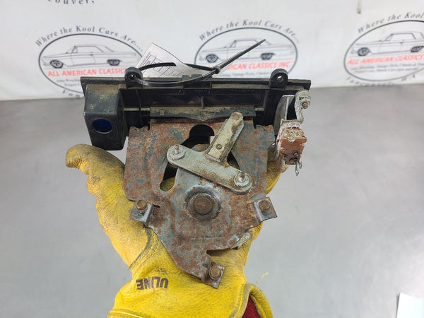 1973-80 Chevy Truck, Suburban Non-AC Heater Control Panel Unit - OEM6