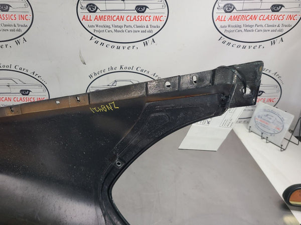 2005-13 C6 Corvette Front Fender Assembly, Left Driver Side, Black - OEM16