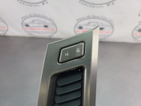 2004-09 Cadillac XLR Door Switch Aluminum Bezel Trim w/ Vent, Left Driver Side 1