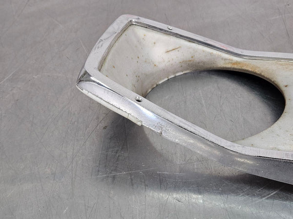 1965 Ford Galaxie Headlight Lamp Surround Bezel Trim, Chrome, Left Driver Side6
