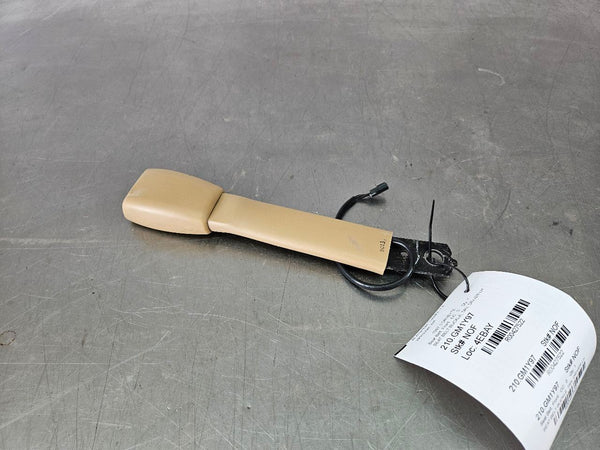 1997-04 C5 Corvette Seat Belt Buckle, Left Driver Side LH, Tan - OEM 0