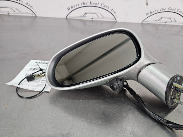 2005-13 C6 Corvette Side View Mirror Assembly, Left Driver Side LH, Silver - OEM1