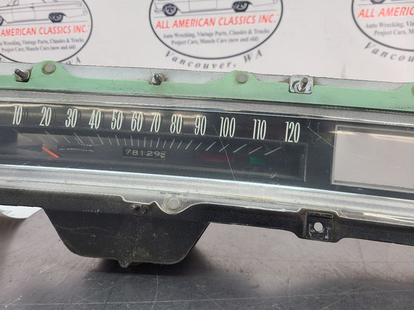 1963-64 Chevy Impala Instrument Cluster Assembly, Incomplete - OEM12