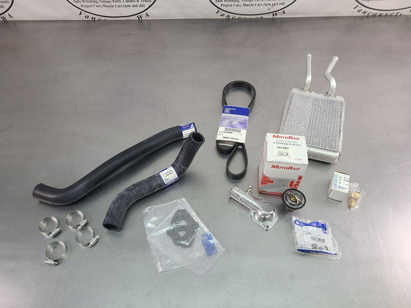 1995-96 Impala SS Cooling System Refresh Kit w/ Belts, Hoses, Sensors, Heater 0