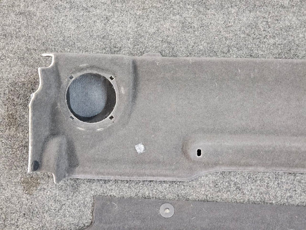 2005-13 C6 Corvette Convertible Rear Trunk Hatch Carpet Panel Set - OEM1