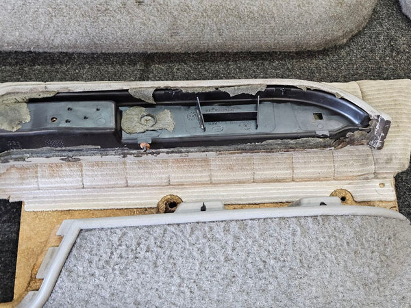 1988-94 Chevy Suburban Door Trim Panel Set of 4, Gray, w/ Switches - OEM19